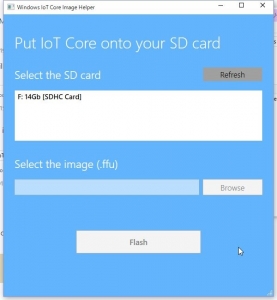 IoT Core Image Helper tool
