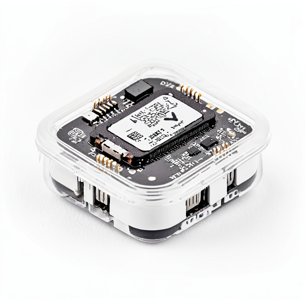 IP-Adapter weight 0.5 で生成した XIAO ESP32-S3。実物の構造が忠実に反映されている