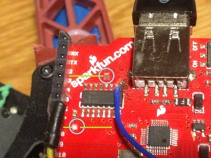 Cutting traces from pins 7 and 8